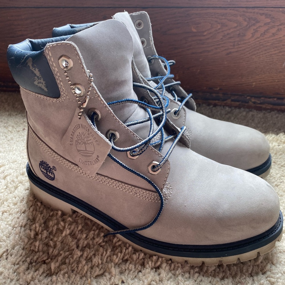 Timberland Grey and Navy Women’s Work Boots